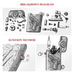 Gen 1 - Single Claw - Battle Mark — Hand-Carved Gun Series THORENS