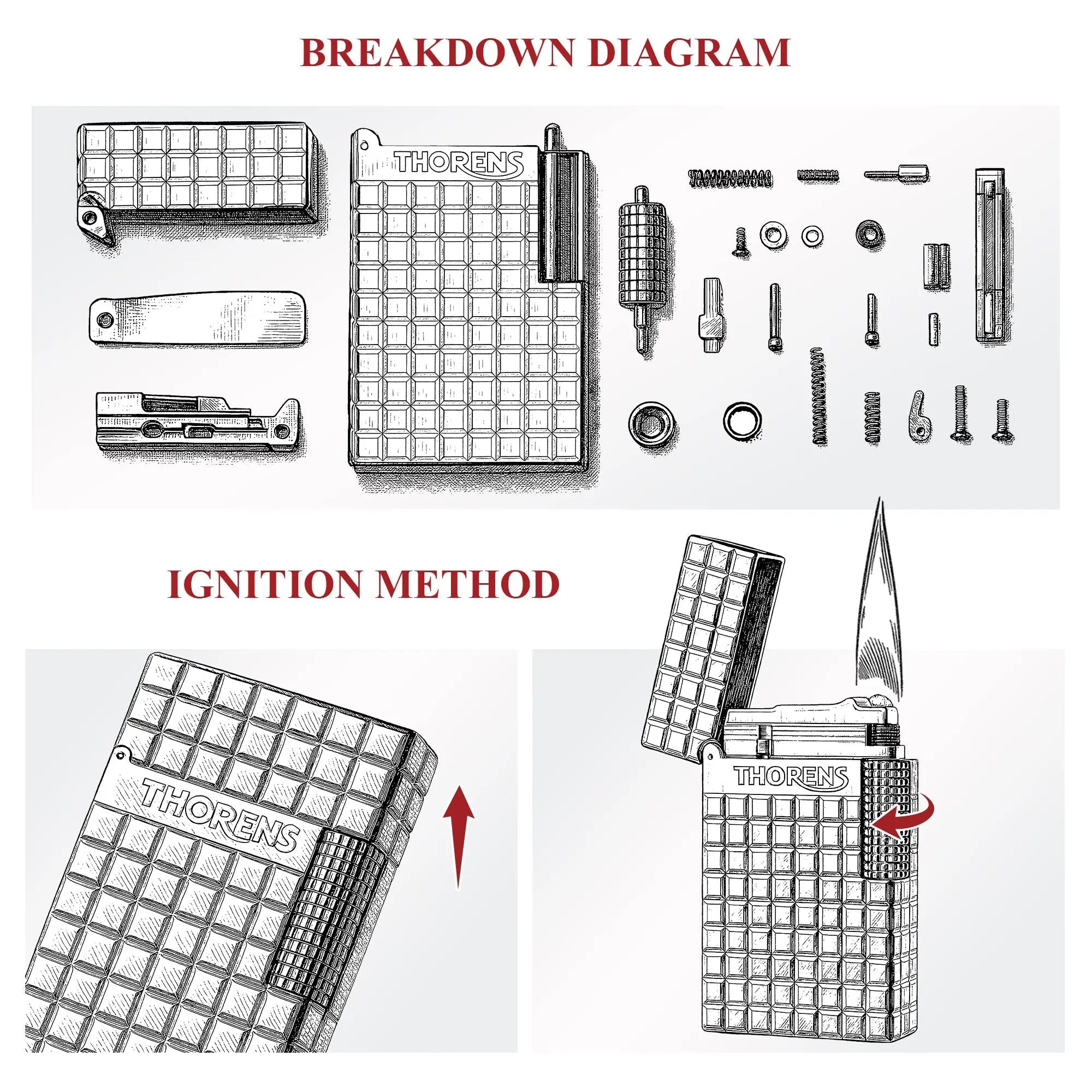 Side Slip - Crisp Sound - Onyx Blocks THORENS