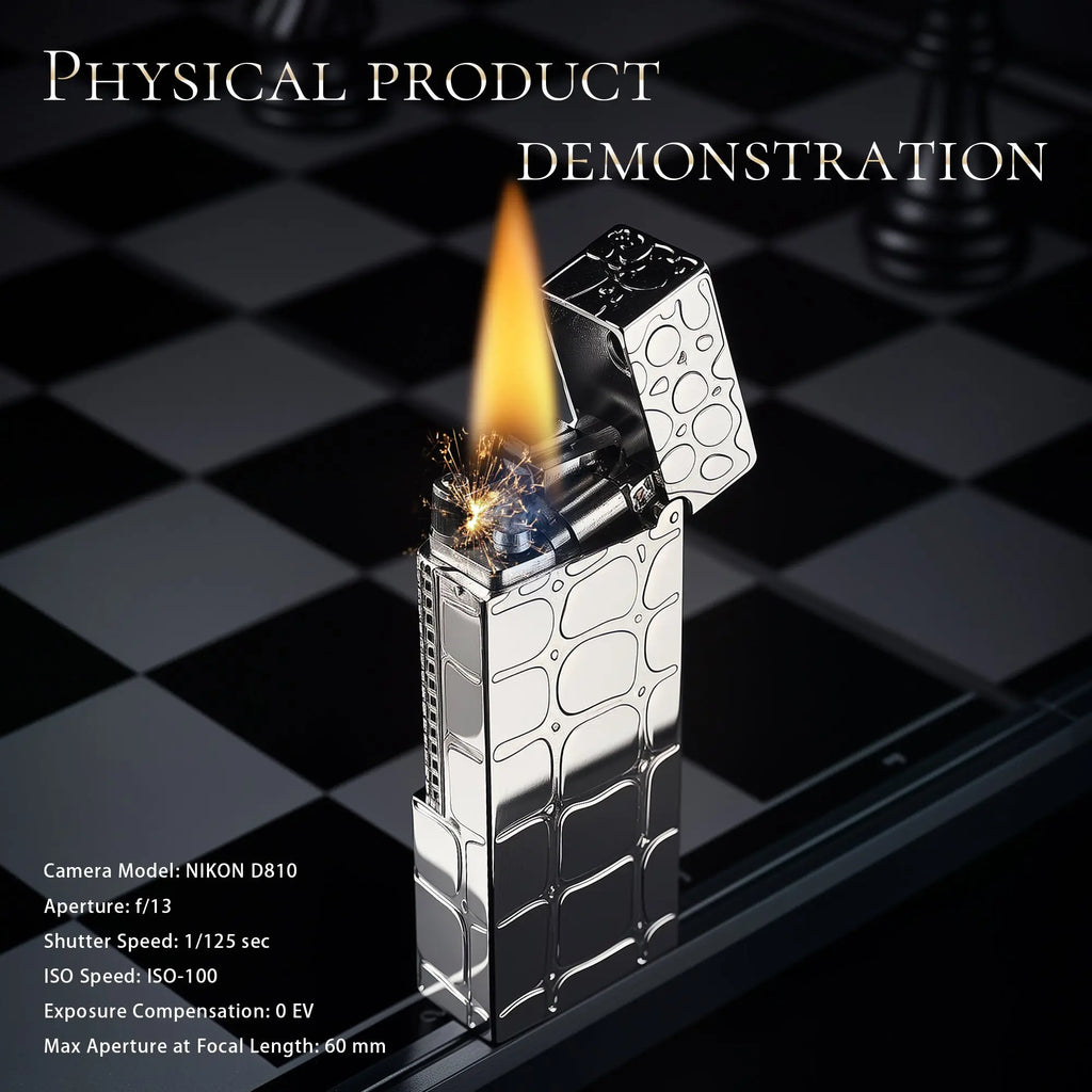 Side Slip - Narrow Lighter - Crocodile Pattern THORENS