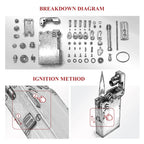 Ejection Lighter - Brass Finish THORENS