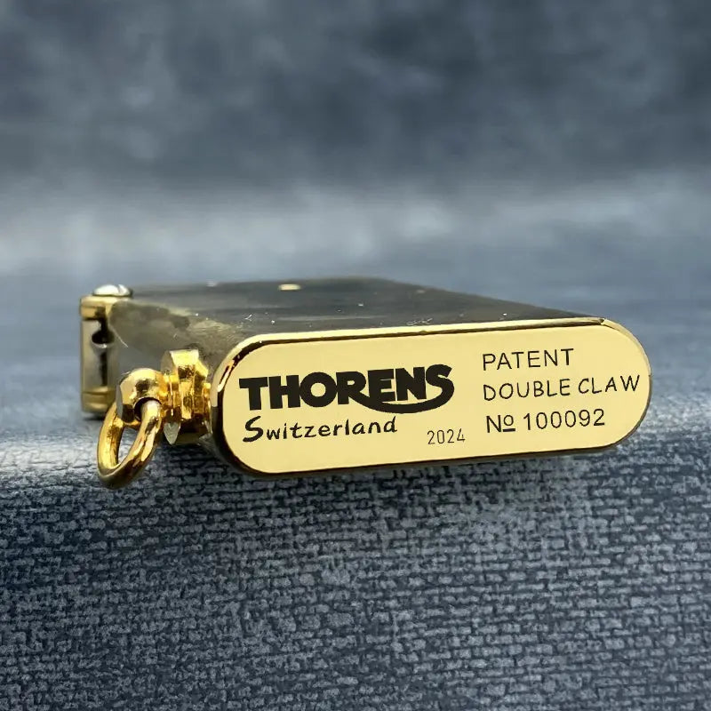 Double Claw - Glossy - Gold thorens lighter cigar lighter double claw lighter metal lighter brass lighter cool lighter lighter gift kerosene lighter classic lighter