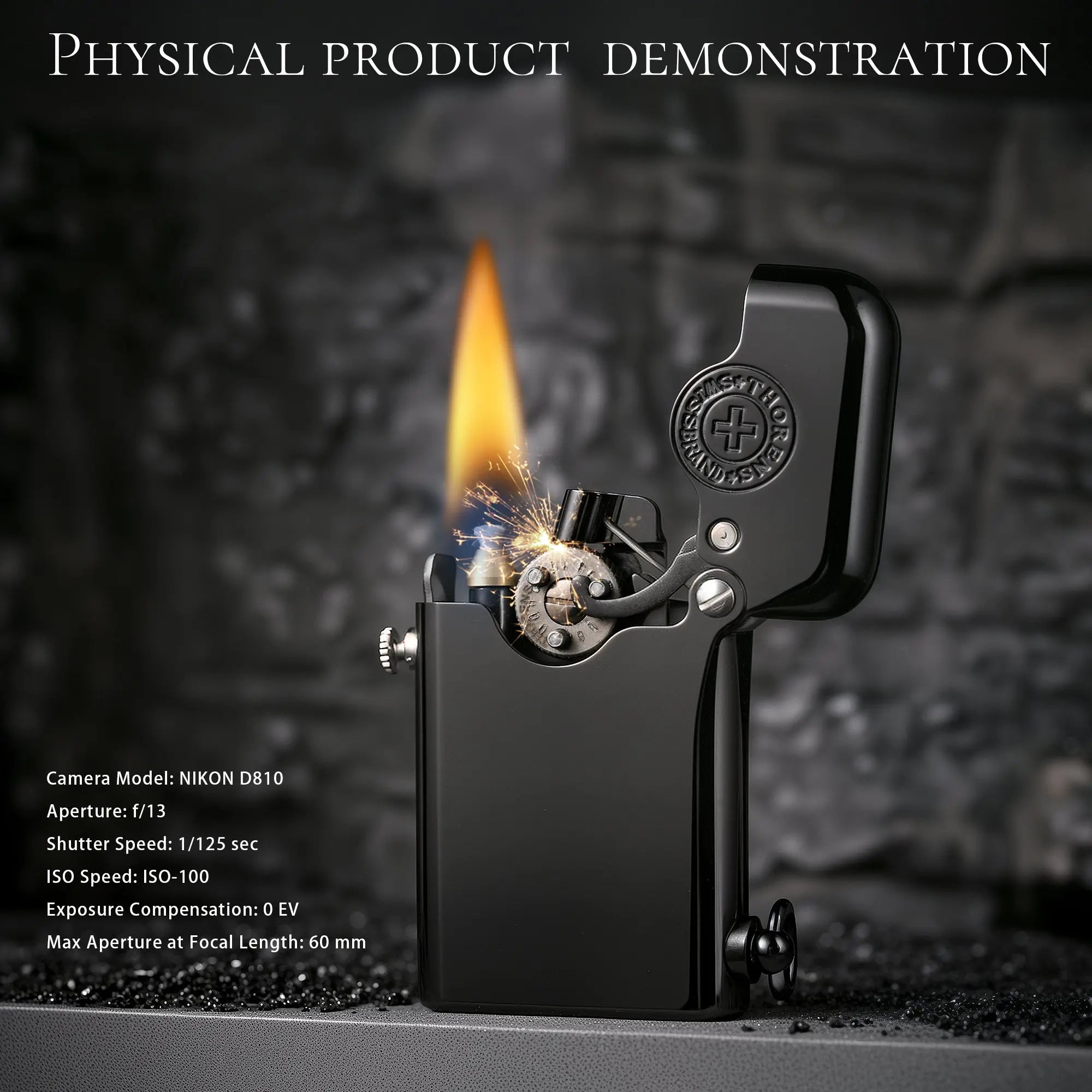 Gen 1 - Single Claw - Glossy with Brand Emblem - Black THORENS