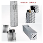 Side Slip - Rectangular Lighter - Small Square - Silver THORENS