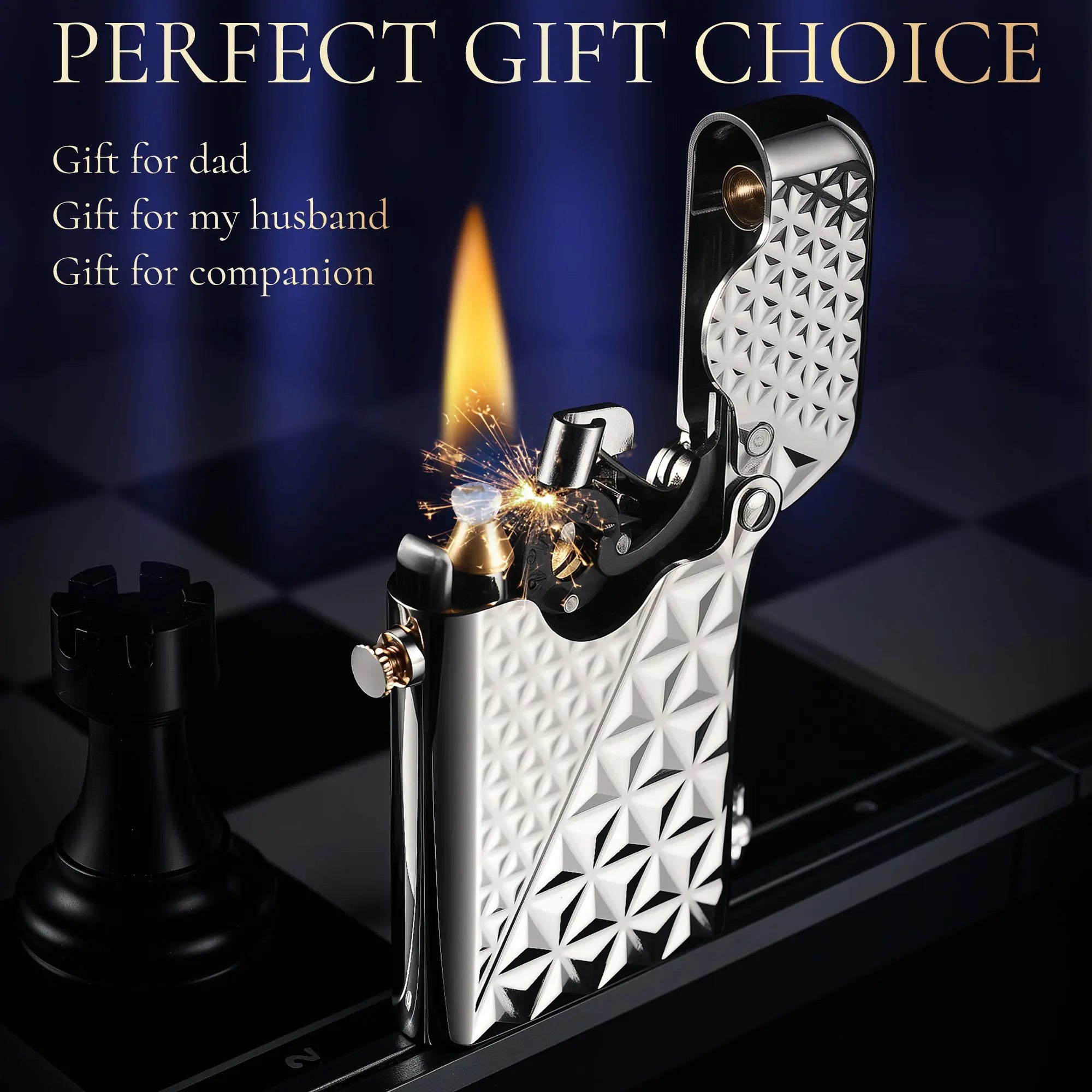 Gen 1 - Single Claw - Diamond Pattern - Silver THORENS