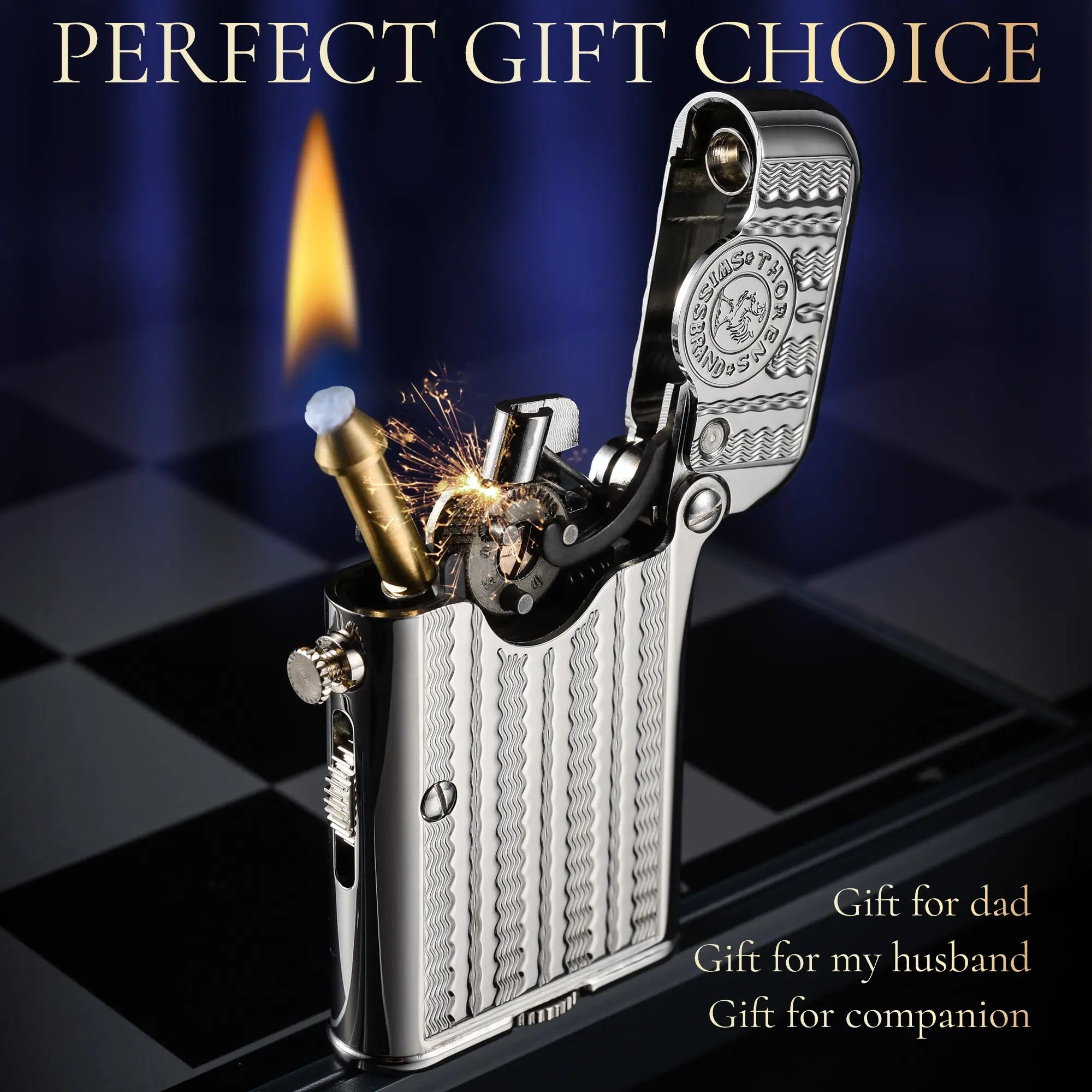 Single CLAW TELEFLAW lighter pipe lighter Brass Lighter Thorens Lighter Metal Lighter Famous Lighter Cigar Lighter Vintage Lighter elite lighter classic lighter refillable lighter reusable lighter