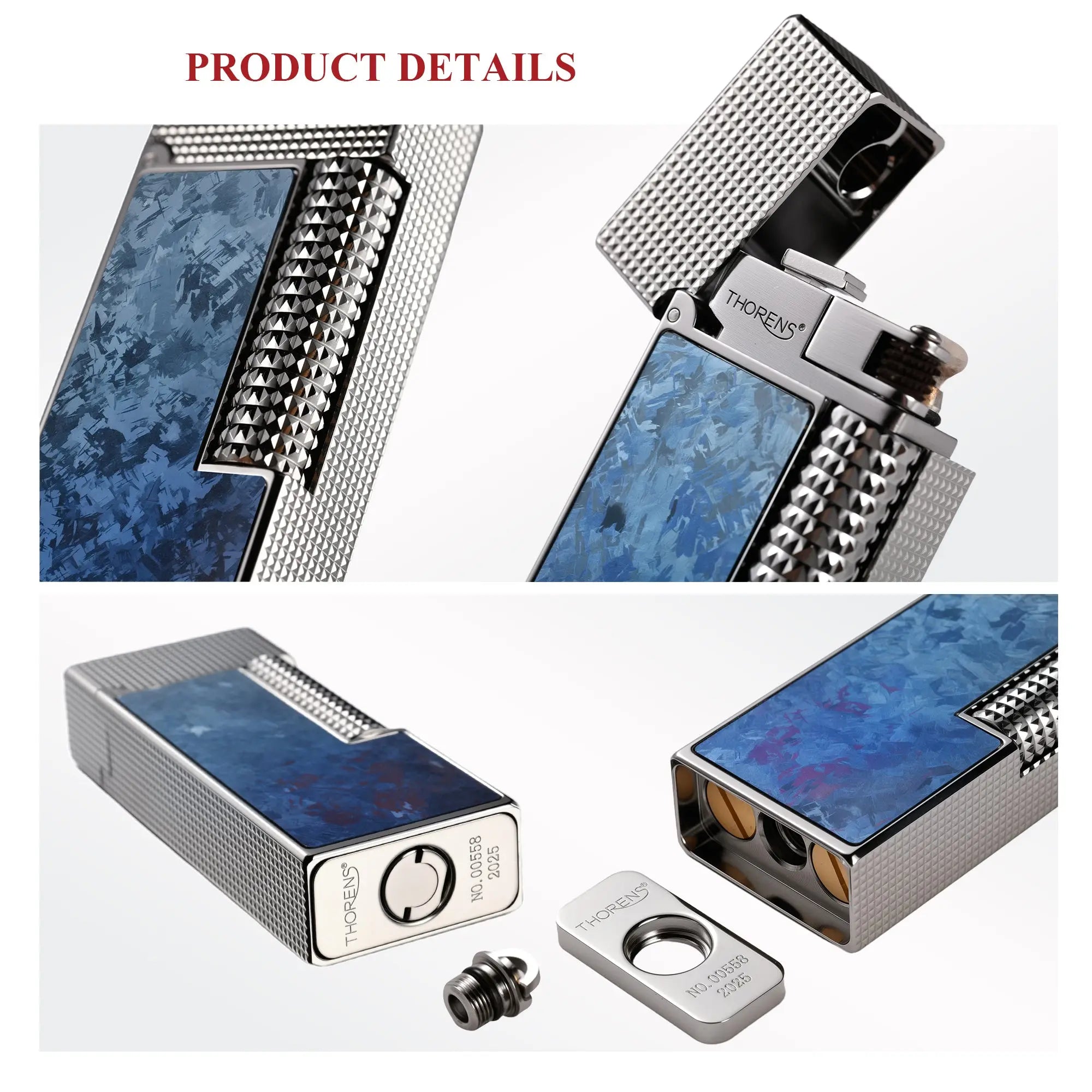 Side Slip - Narrow Lighter - Blue Frost Ti THORENS