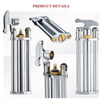 Three-Section Stick Lighter - Silver THORENS