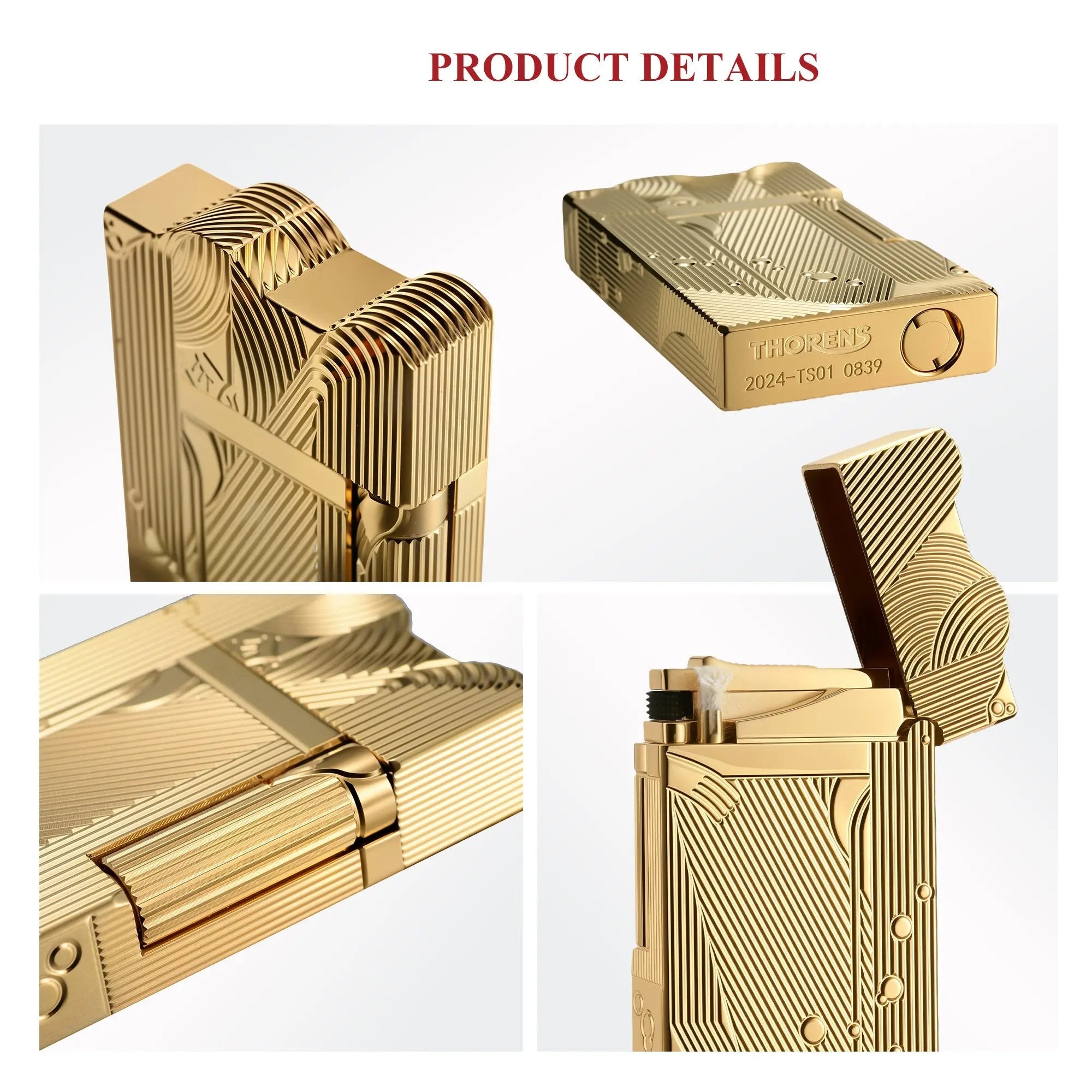 Chapado en Laton 　ゴールド　Sirena Mo Crisp Sound Mermaid Gold Lighter｜One Piece Sanji Collectible