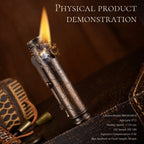 2025 New Products｜ Trench Lighter - Battle Soul - Hand Carved Cracks THORENS Lighter Official Site