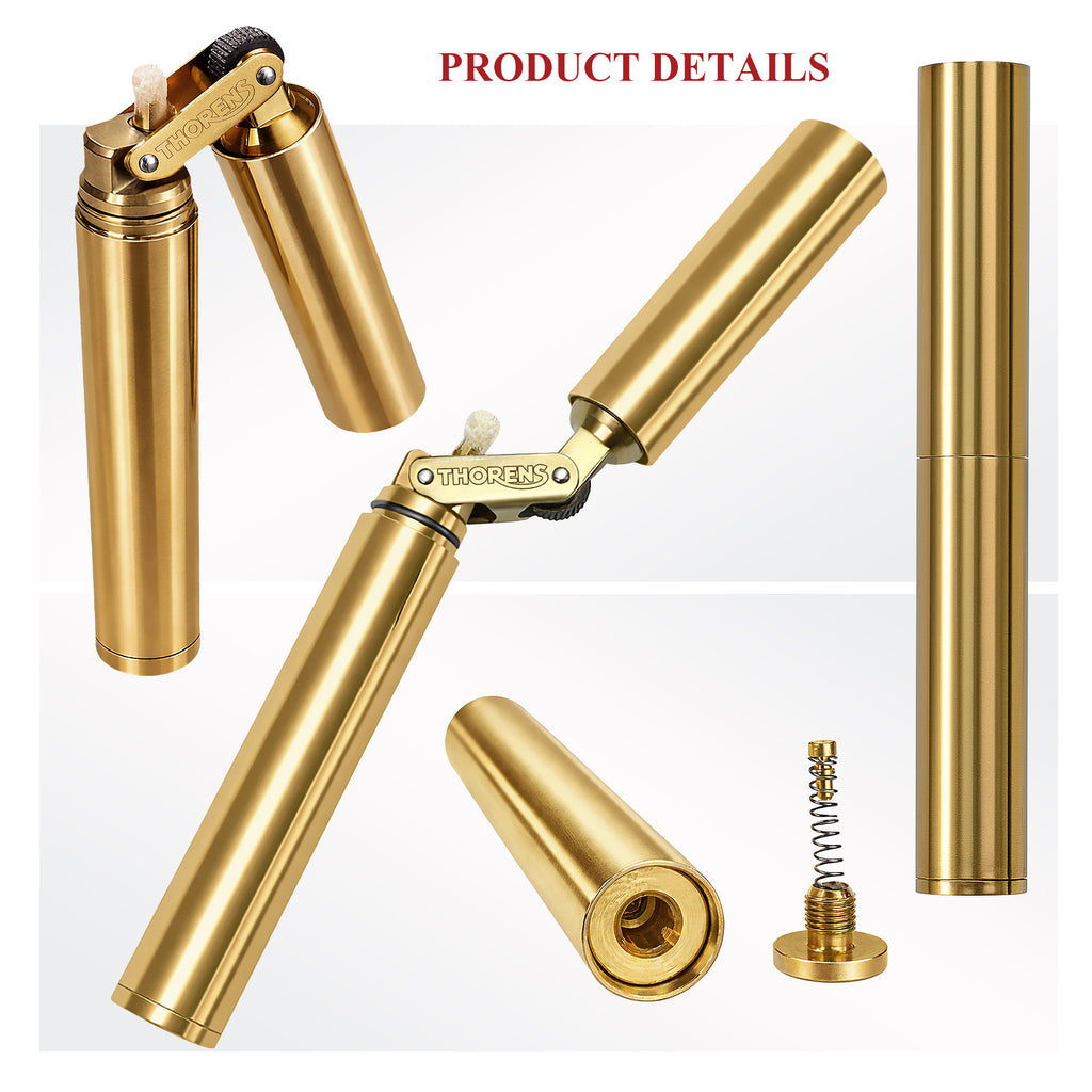 Nunchaku Lighter  - Gold - THORENS Lighter Official Site