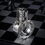 Round - Pocket Watch Lighter - Silver THORENS