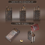 Lockflame - Hand-carved Brick Wall THORENS Lighter Official Site