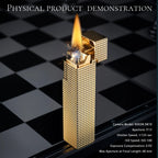 Side Slip - Rectangular Lighter - Small Square - Gold THORENS
