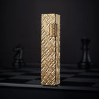Side Slip - Rectangular Lighter - Golden Carving THORENS