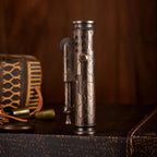 Trench Lighter - Battle Soul - Hand Carved Cracks THORENS