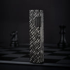 Side Slip - Rectangular Lighter - Black Carving THORENS