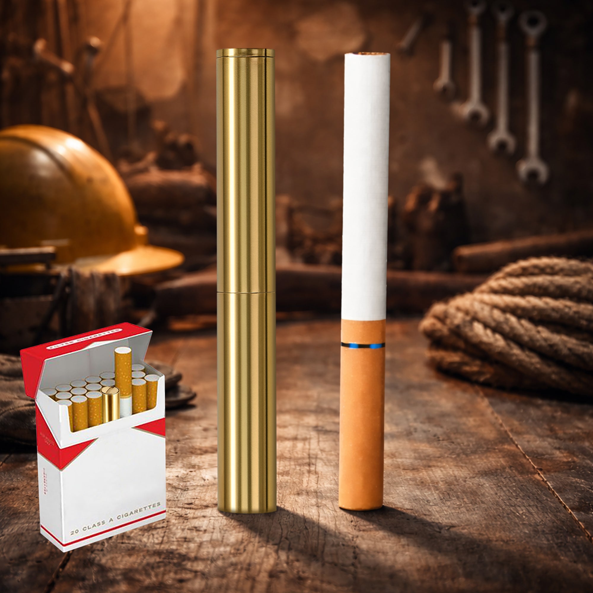 Nunchaku Lighter  - Gold - THORENS Lighter Official Site