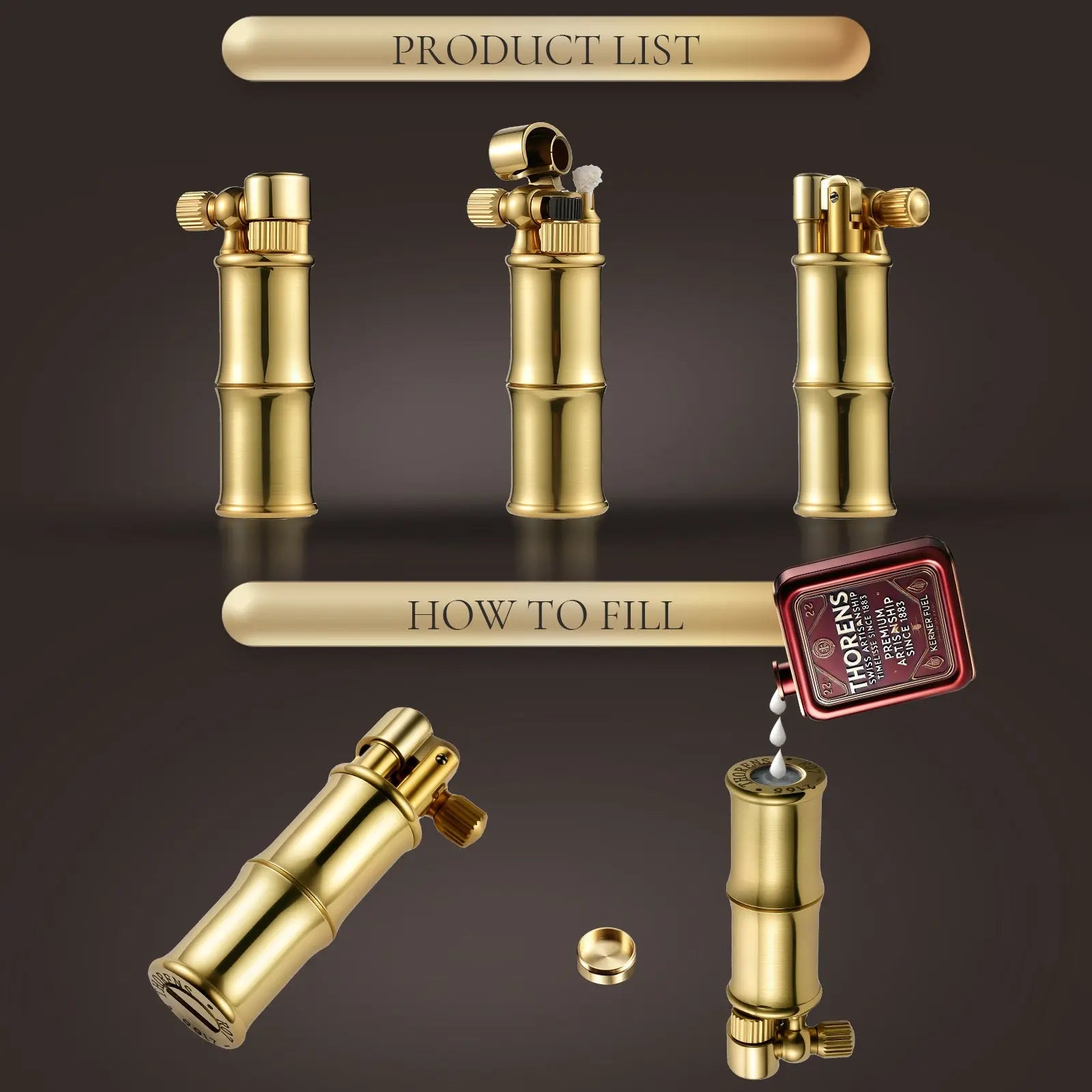 Mini Lighter - Mini Bamboo THORENS