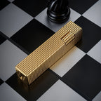 Side Slip - Rectangular Lighter - Small Square - Gold THORENS