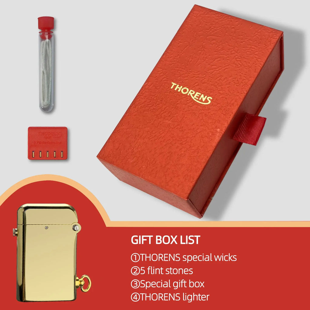 Double Claw - Glossy - Gold thorens lighter cigar lighter double claw lighter metal lighter brass lighter cool lighter lighter gift kerosene lighter classic lighter