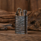 Lockflame - Hand-carved Brick Wall THORENS Lighter Official Site