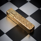 Side Slip - Rectangular Lighter - Golden Carving THORENS