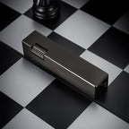 Side Slip - Rectangular Lighter - Glossy - Black THORENS