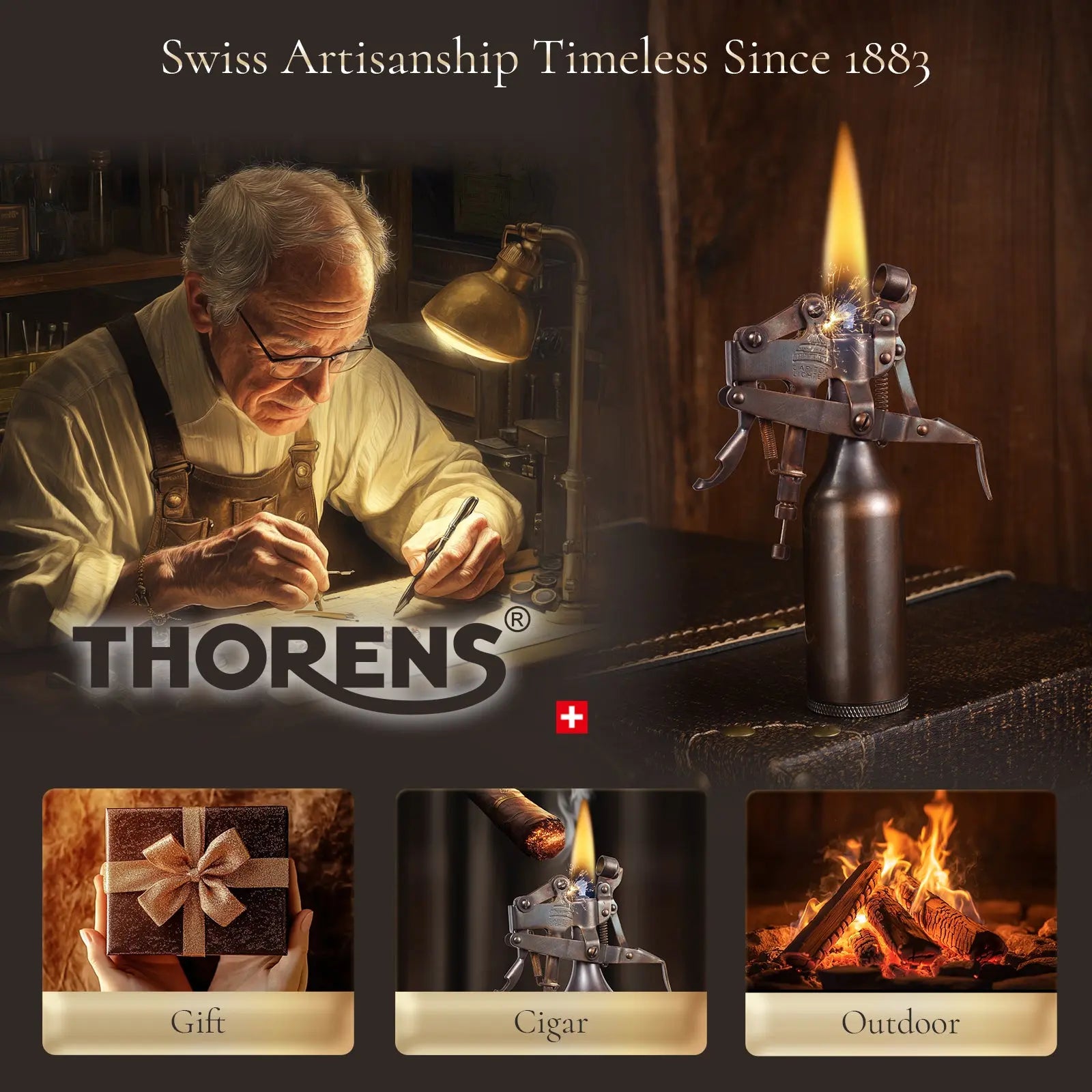 2025 New Products｜ Trench Lighter - Capitol - Glossy THORENS