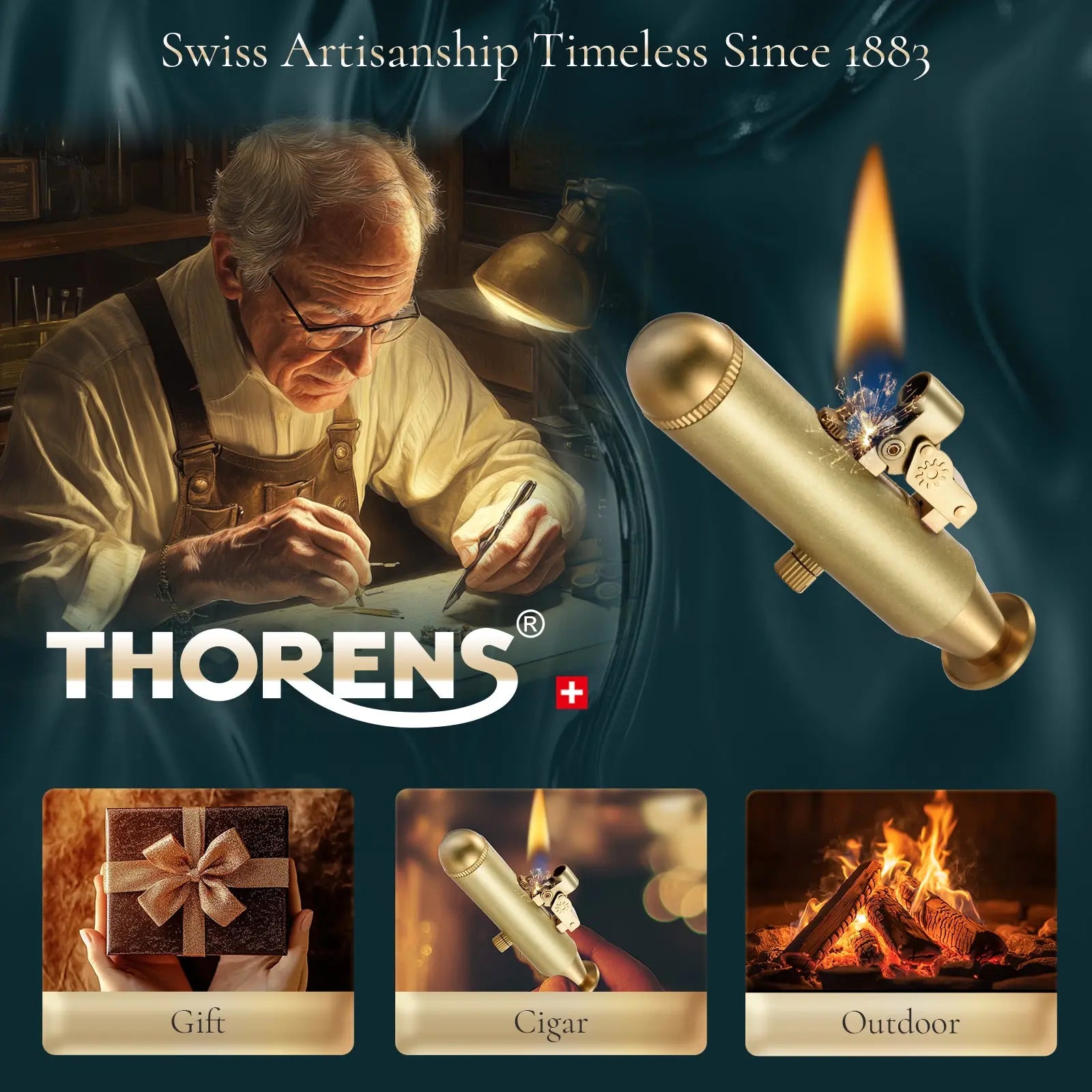 Trench Lighter - Submarine THORENS