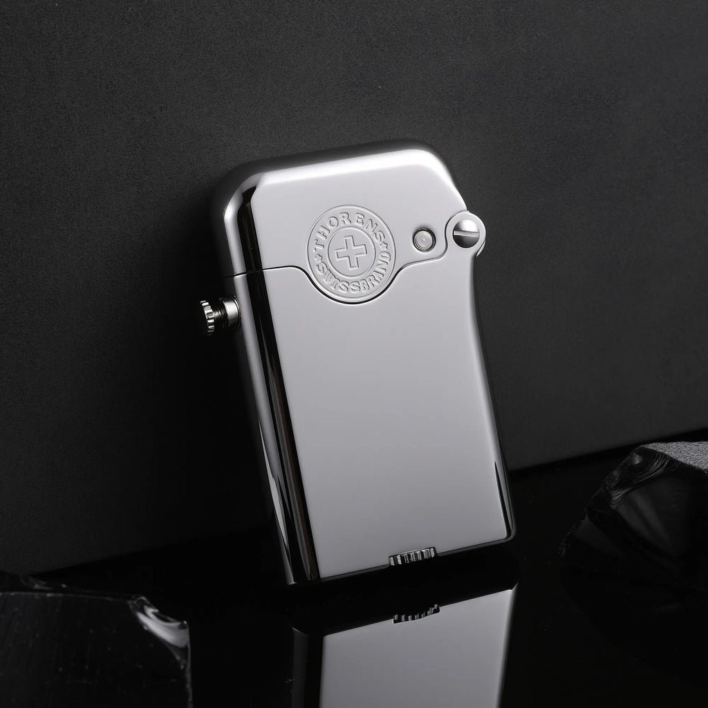 Gen 3 - Single Claw - Glossy with Brand Emblem (Bottom-fill) - Silver THORENS