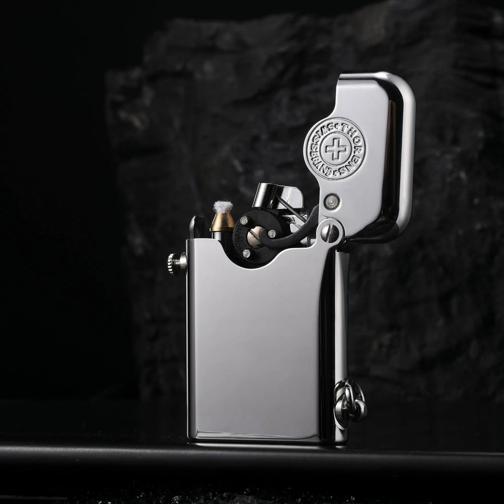 Gen 1 - Single Claw - Glossy with Brand Emblem - Silver THORENS