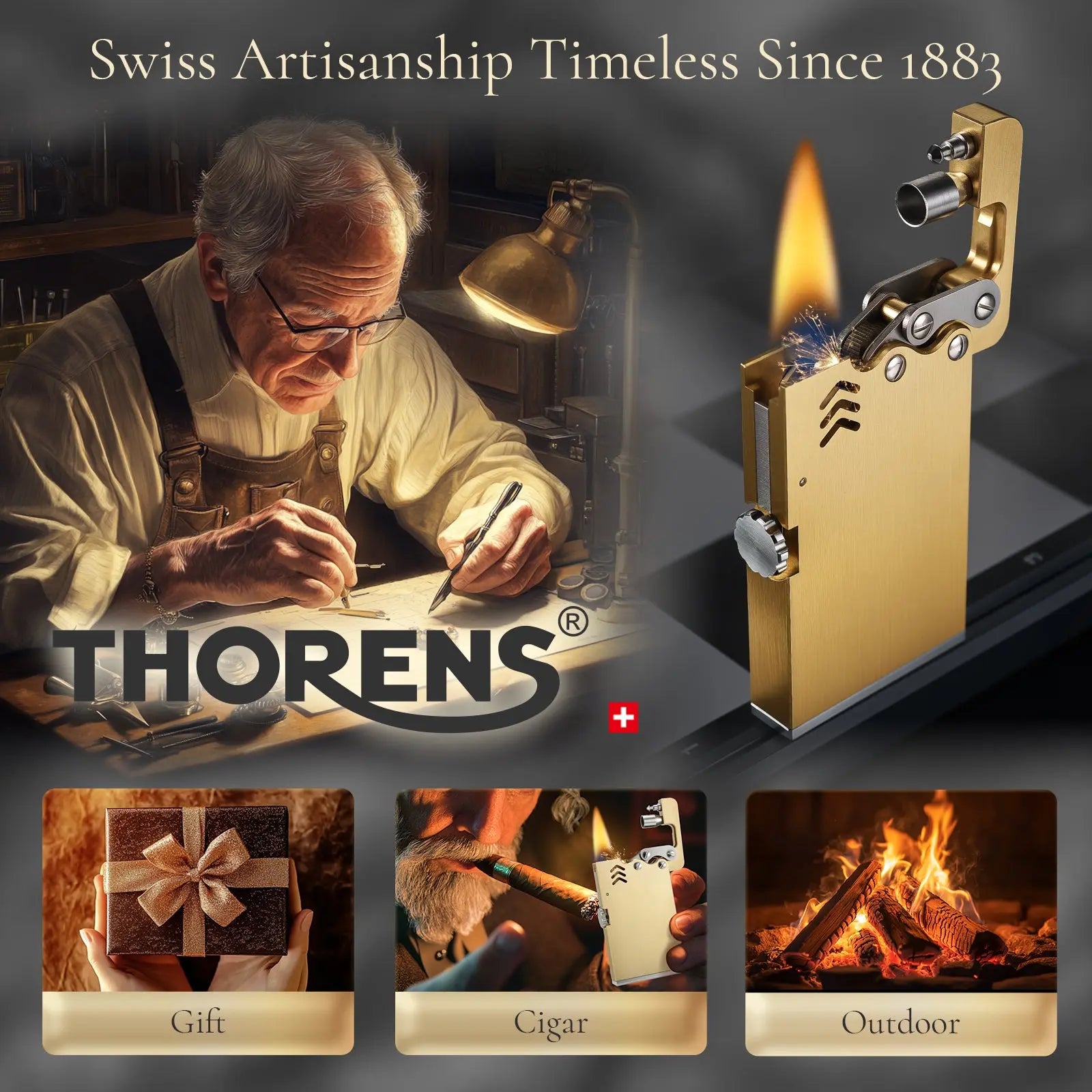 Thin - Ejection Lighter THORENS