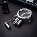 Round - Pocket Watch Lighter - Silver THORENS