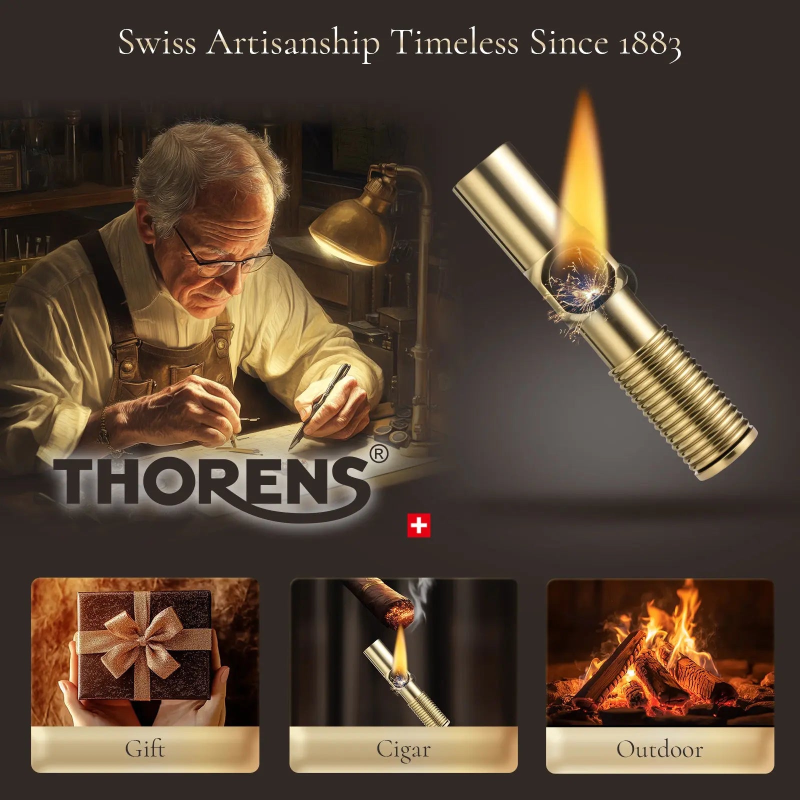 Trench Lighter - Big Screw THORENS