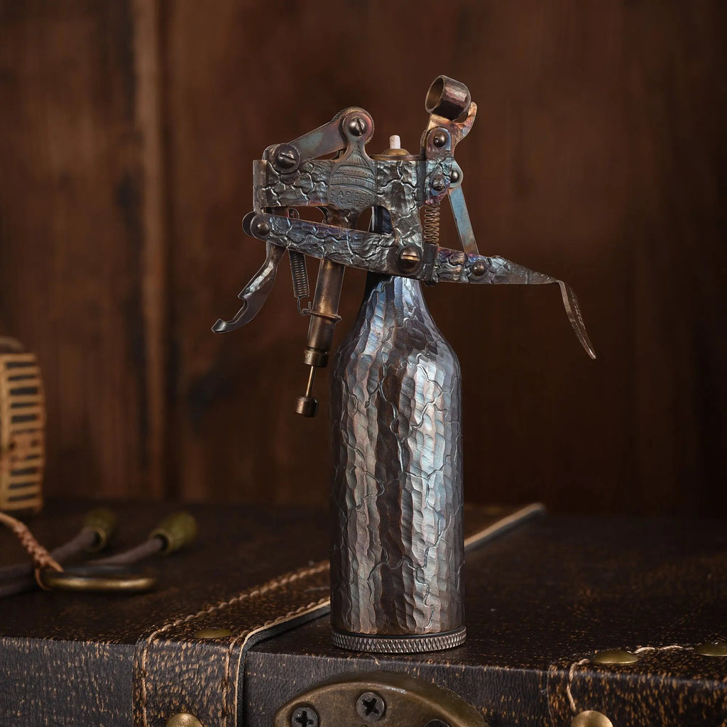 Table Lighter - Capitol - Hand Carved Cracks THORENS