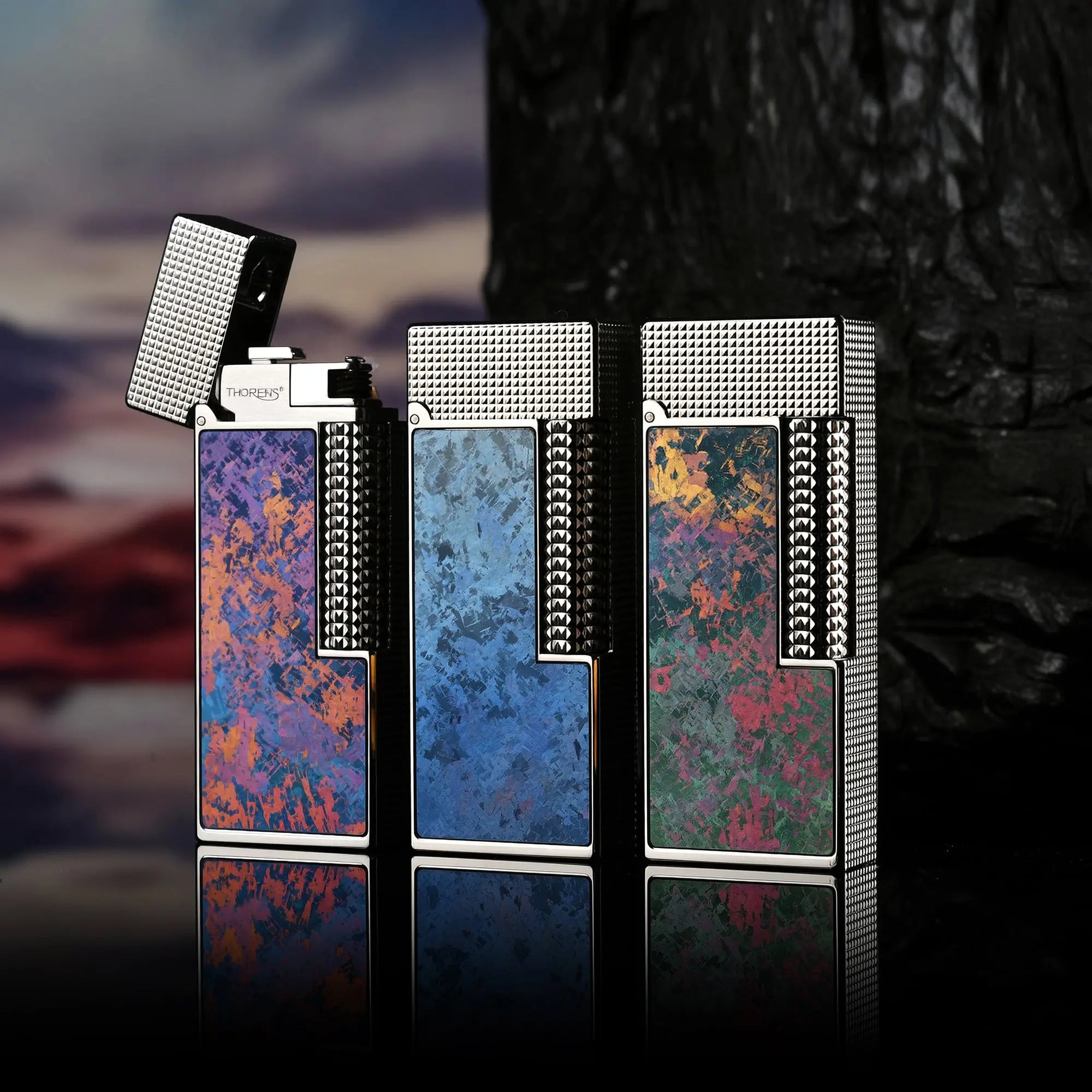 Side Slip - Narrow Lighter - Blue Frost Ti THORENS