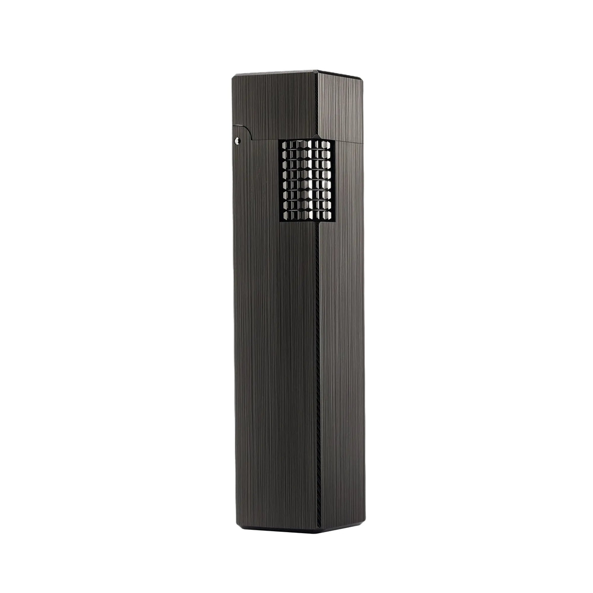 Side Slip Rectangular Brass Soft Flame Refillable Lighter – THORENS ...