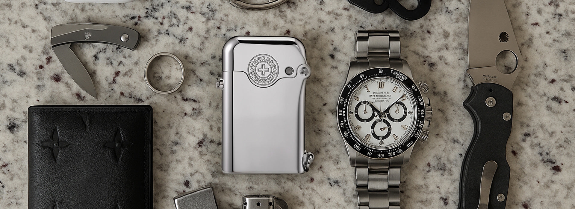 Gen 1 - Single Claw - Glossy with Brand Emblem - Silver
