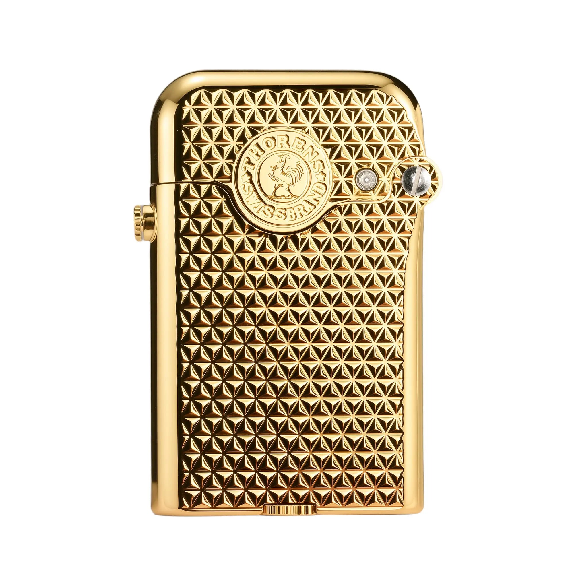 Brass EDC Mechanical Lighter, One-Touch Ignition Gift for Dad