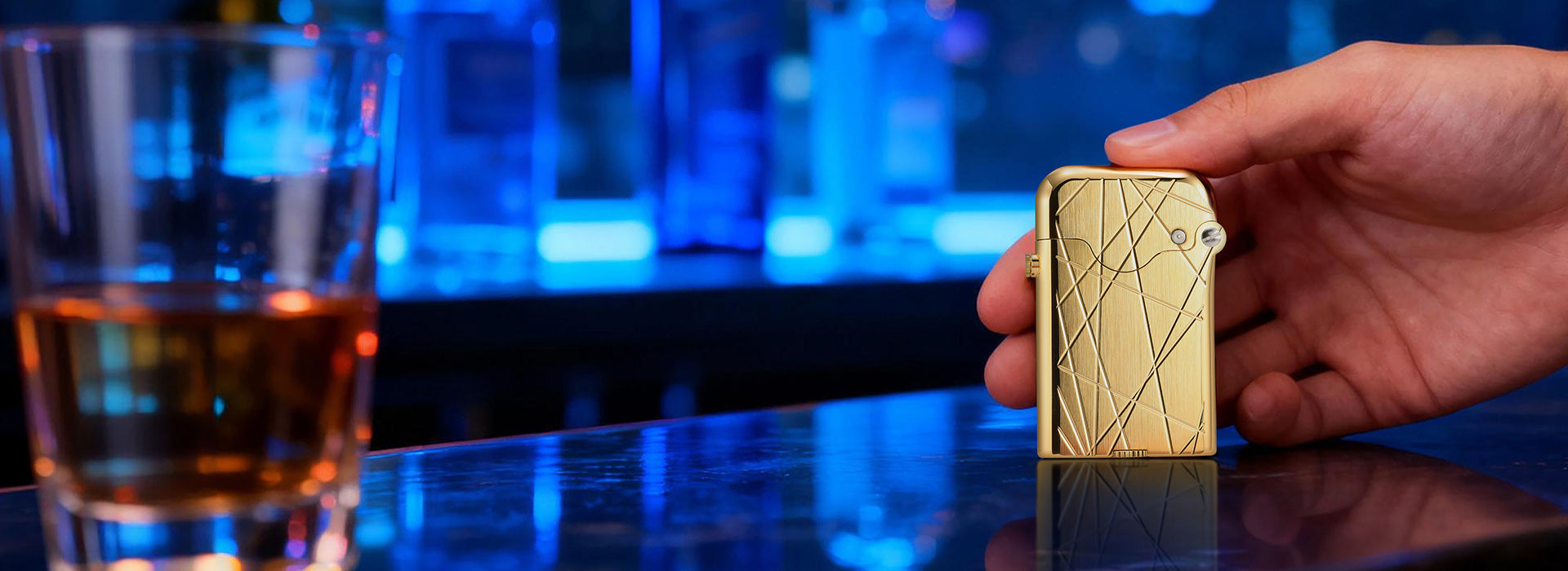 Gen 3 - Single Claw - Modern Grid - Gold