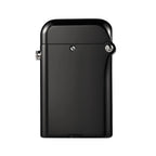 A Thorens Gen 4 Double Claw lighter in a mirror-polished silver finish, standing vertically to showcase its symmetrical double-arm mechanism and minimalist executive design.