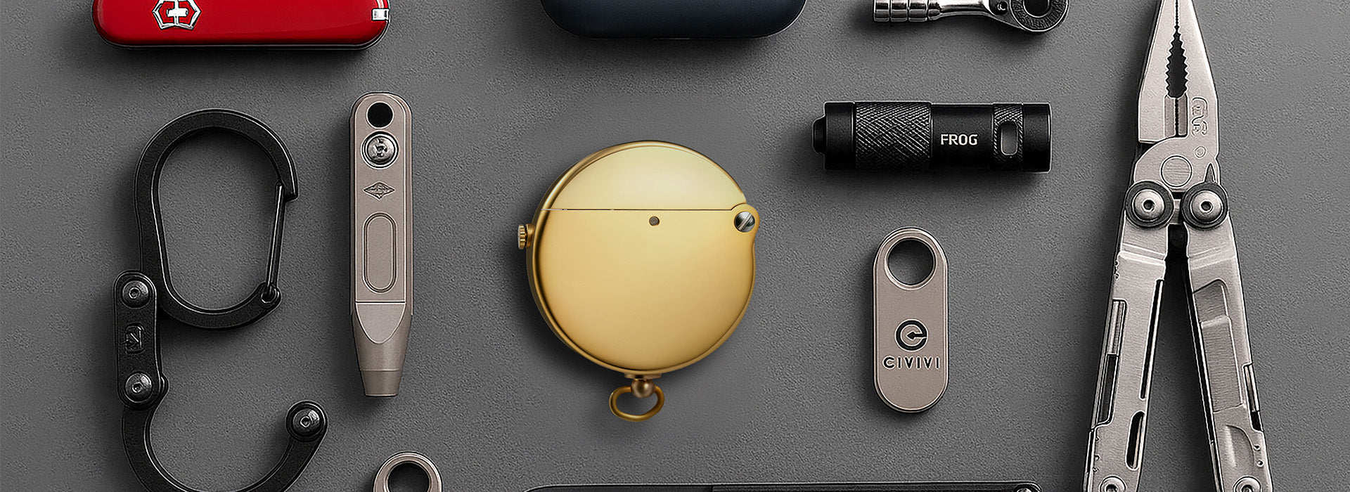 Gen 8 - Double Claw - Glossy - Brass Finish