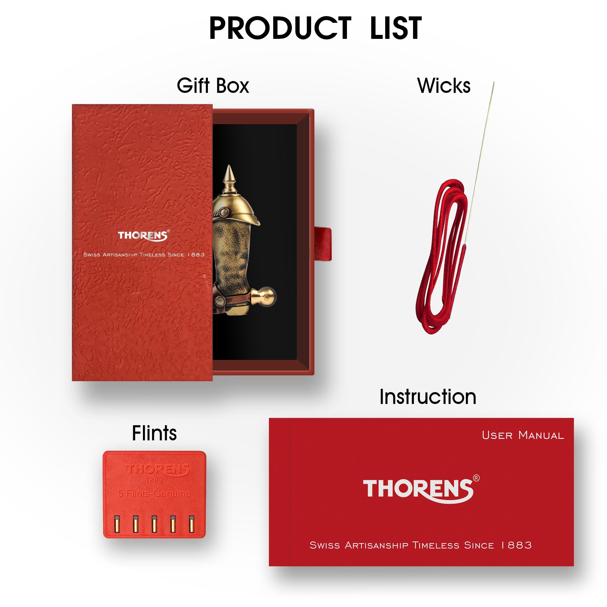 Classic Military Brass Soft Flame Cigar Lighter, Unique Gift for