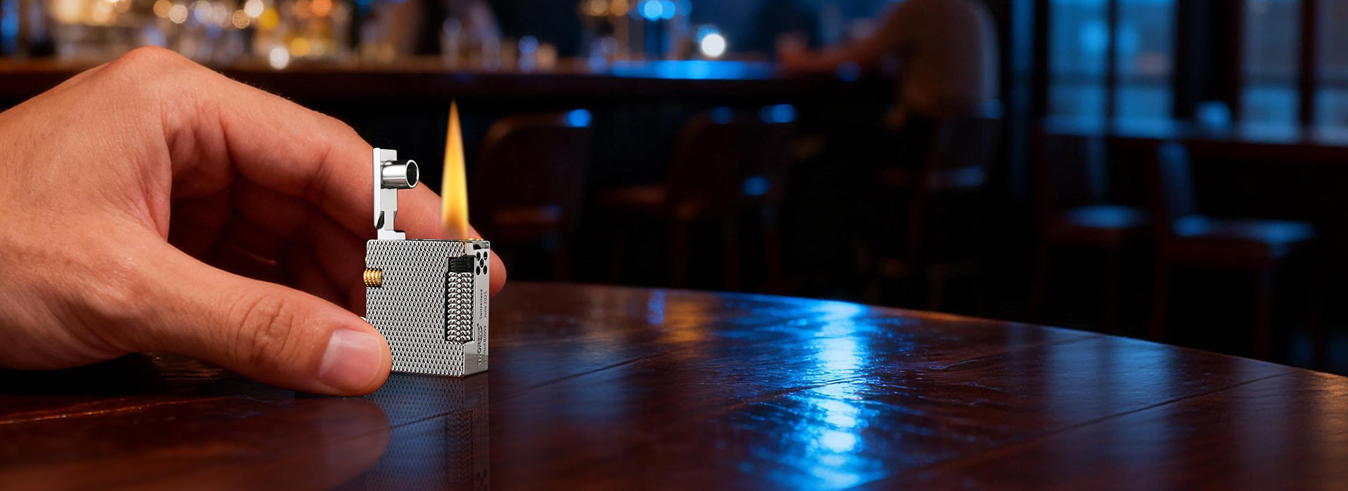 Mini Cube Silver Mesh