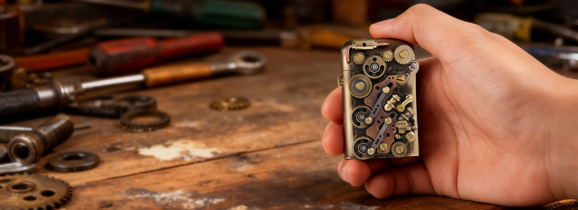 Steampunk-Twin Torque (Bottom-fill)