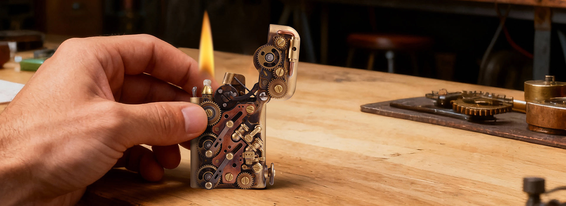Steampunk-Twin Torque (Side-fill)