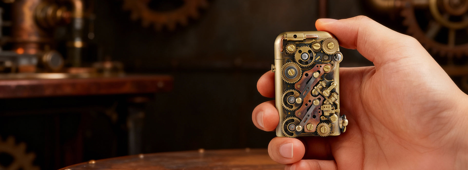 Steampunk-Twin Torque (Side-fill)