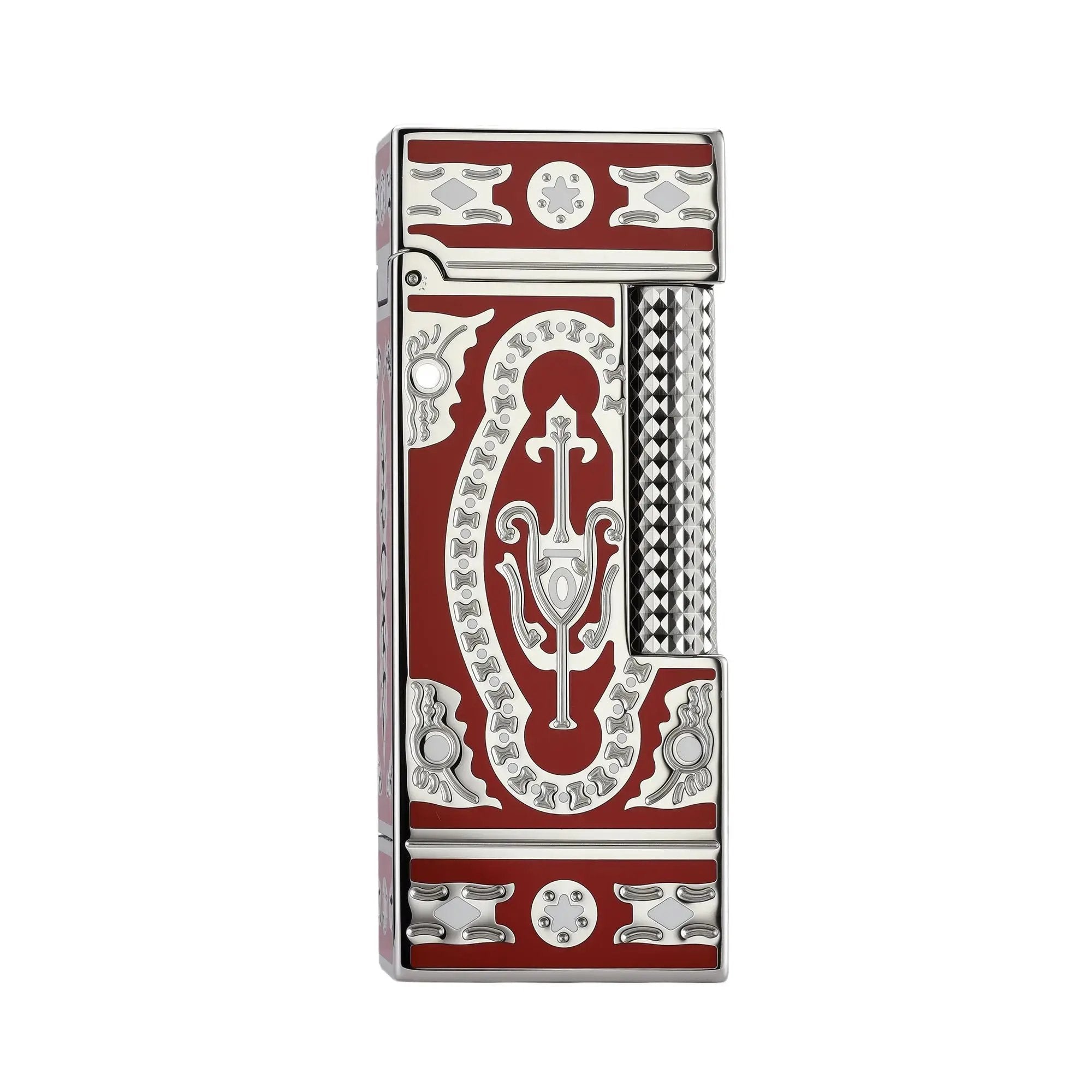 Side Slip Narrow Holy Grail Red Lighter｜Enamel Brass Collectible